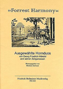 Karl Friedrich Abel Notenblätter Forrest Harmony für 2 Hörner