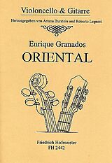 Enrique Granados Notenblätter Oriental für Violoncello und Gitarre