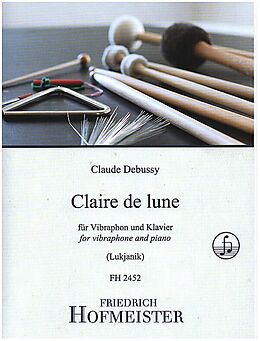 Claude Debussy Notenblätter Clair de lune