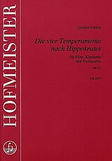 Gisbert Näther Notenblätter Die vier Temperamente nach Hippokrates