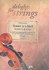 Franz Liszt Notenblätter Sonate h-Moll für Violoncello