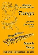 Graham Waterhouse Notenblätter Tango und Marschlied op.21a für Klavier