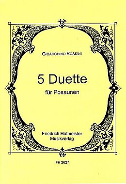 Gioacchino Rossini Notenblätter 5 Duette