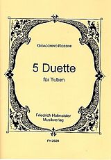 Gioacchino Rossini Notenblätter 5 Duette