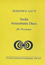 Domenico Gatti Notenblätter 6 konzertante Duos