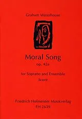 Graham Waterhouse Notenblätter Moral Song for Voice and