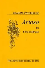 Graham Waterhouse Notenblätter Arioso für Flöte und Klavier