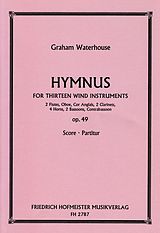 Graham Waterhouse Notenblätter Hymnus op.49 für 2 Flöten, Oboe, Englischhorn