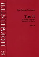 Karl Ottmar Treibmann Notenblätter Trio 2 für Violine, Fagottino