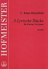 Casper René Hirschfeld Notenblätter 5 lyrische Stücke