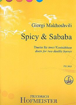 Giorgi Makhoshvili Notenblätter Spicy & Sababa
