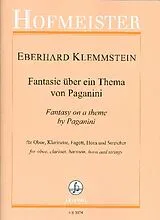 Eberhard Klemmstein Notenblätter Fantasie über ein Thema von Paganini