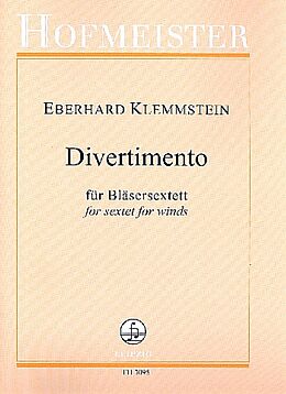 Eberhard Klemmstein Notenblätter Divertimento