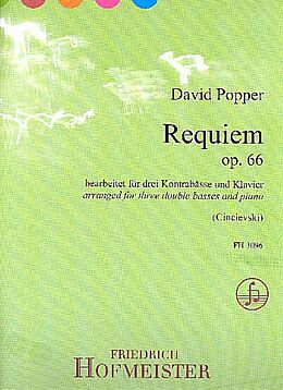 David Popper Notenblätter Requiem op.66