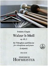 Frédéric Chopin Notenblätter Walzer h-Moll op.69,2