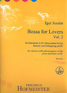 Igor Jussim Notenblätter Bossa for Lovers Band 2 für Klarinette