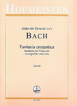 Johann Sebastian Bach Notenblätter Fantasia cromatica