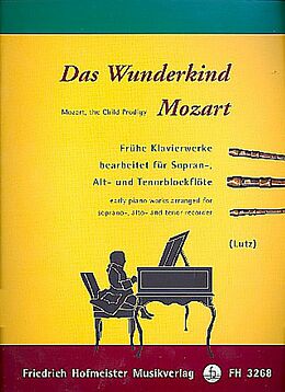 Wolfgang Amadeus Mozart Notenblätter Das Wunderkind Mozart für