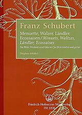 Franz Schubert Notenblätter Menuette, Walzer, Ländler, Ecossaisen