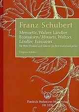 Franz Schubert Notenblätter Menuette, Walzer, Ländler, Ecossaisen