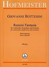 Pablo de Sarasate Notenblätter Rossini Fantasia für Violoncello, Kontrabass