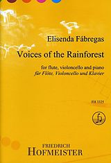 Elisenda Fábregas Notenblätter Voices of the Rainforest