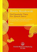 Moritz Moszkowski Notenblätter 5 spanische Tänze