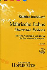 Katerina Ruzickova Notenblätter Mährische Echos für Flöte
