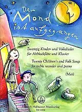  Notenblätter 20 Kinder- und Volkslieder für Altblockflöte