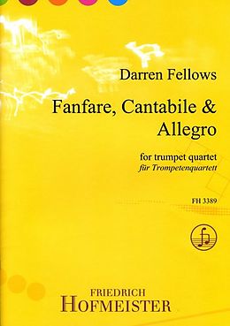 Darren Fellows Notenblätter Fanfare, Cantabile and Allegro