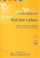 Cecilia McDowall Notenblätter Not just a Place für Flöte