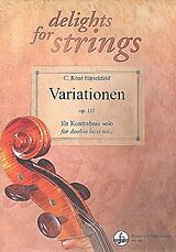 Casper René Hirschfeld Notenblätter Variationen op.111 für Kontrabass