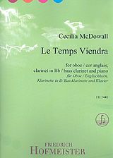 Cecilia McDowall Notenblätter Le temps viendra für Oboe (Englischhorn)