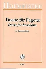 Carl Almenraeder, Emanuele Krakamp, Etienne Ozi Notenblätter Duette für Fagotte