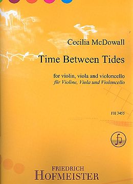 Cecilia McDowall Notenblätter Time between Tides für Violine, Viola und