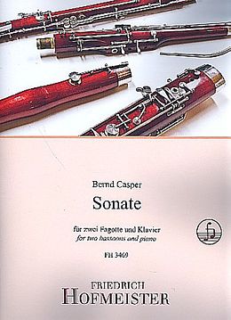Bernd Casper Notenblätter Sonate für 2 Fagotte und Klavier