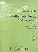  Notenblätter Volkslied-Duette Band 1
