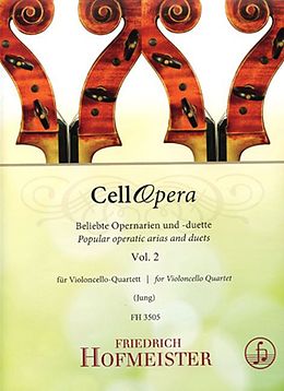  Notenblätter Cellopera Band 2 für 4 Violoncelli