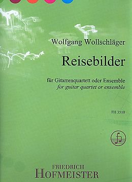 Wolfgang Wollschläger Notenblätter Reisebilder