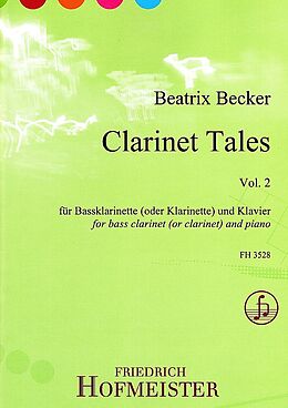 Beatrix Becker Notenblätter Clarinet Tales vol.2