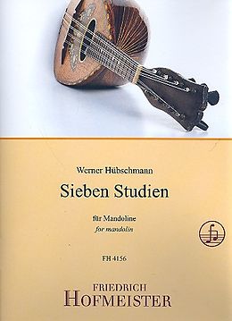 Werner Hübschmann Notenblätter 7 Studien für Mandoline
