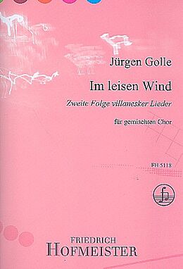 Jürgen Golle Notenblätter Im leisen Wind Band 2 für gem Chor