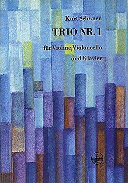 Kurt Schwaen Notenblätter Trio Nr.1