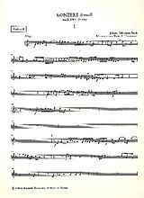 Johann Sebastian Bach Notenblätter Konzert d-Moll nach BWV35 und BWV156