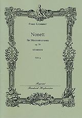 Franz Vinzenz Krommer Notenblätter Nonett op.79