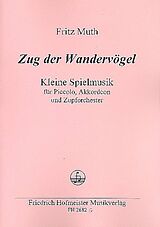 Fritz Muth Notenblätter Zug der Wandervögel für Piccolo