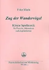 Fritz Muth Notenblätter Zug der Wandervögel für Piccolo