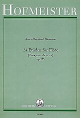 Anton Bernhard Fürstenau Notenblätter 24 Etüden op.125