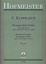 C. Kopprasch Notenblätter 60 ausgewählte Etüden Band 2