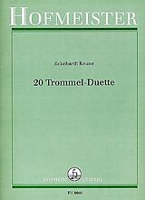 Eckehardt Keune Notenblätter 20 Trommel-Duette